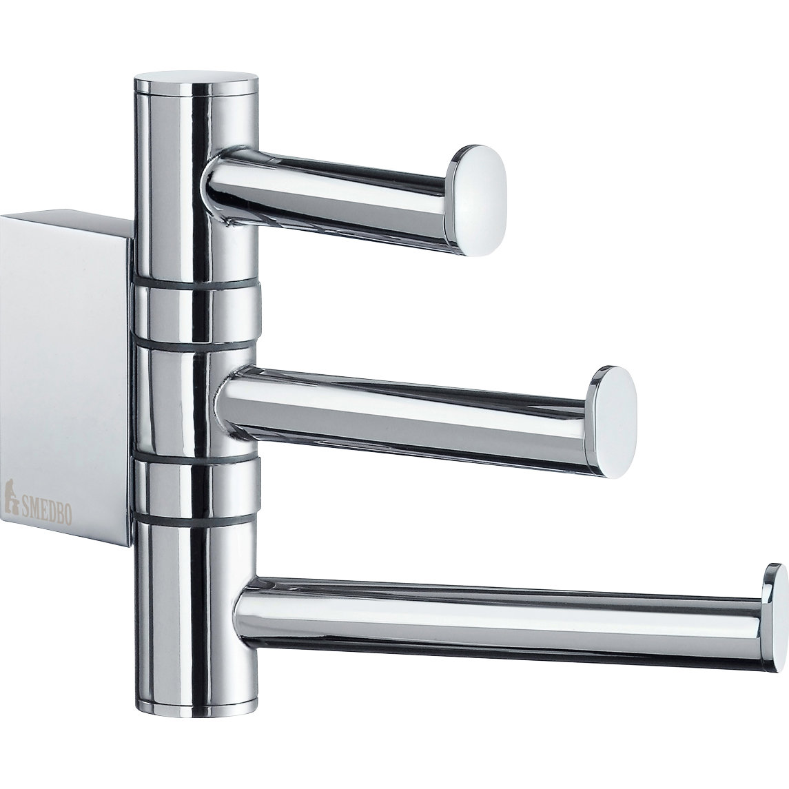 Smedbo Air Swing Arm Triple Wall Mounted Hook & Reviews Wayfair